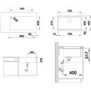 Image 1 of BLANCO ETAGON 700-U (525176)