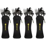 RidgeMonkey DLX Cutlery Set Four Pack