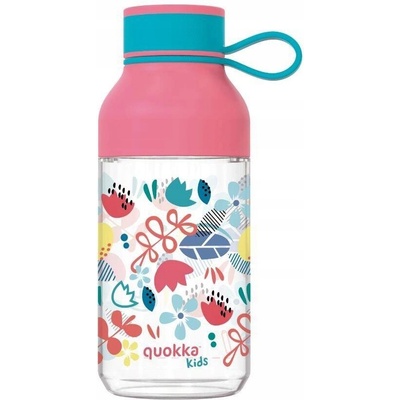 Quokka Termoláhev z tritanu 430 ml Květiny