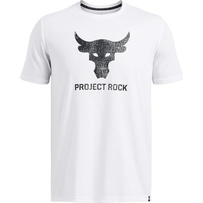 Under Armour UA Pjt Rck Brahma Bull SS-WHT 1383191-100