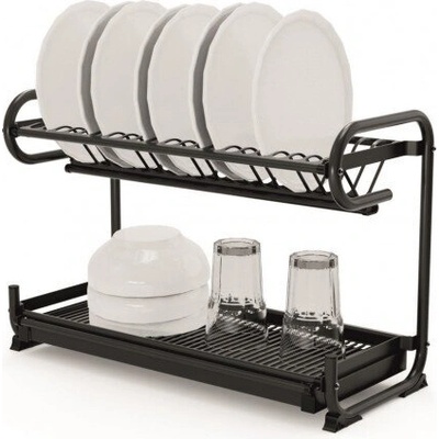 InterCeramic Поставка за сушене icka 228В mb - неръждаема стомана, мат покритие, черен цвят (h1) (icka 228В mb)