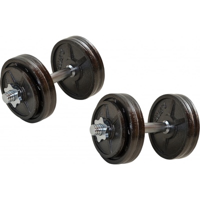 FitnessLine Jednoruční činkový set 2 x 15 kg
