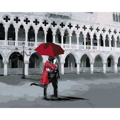 Zuty Malování podle čísel MILENCI V SAN MARCO