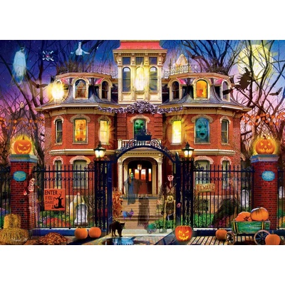 Masterpieces Halloween Strašidelný dom na kopci 1000 dielov