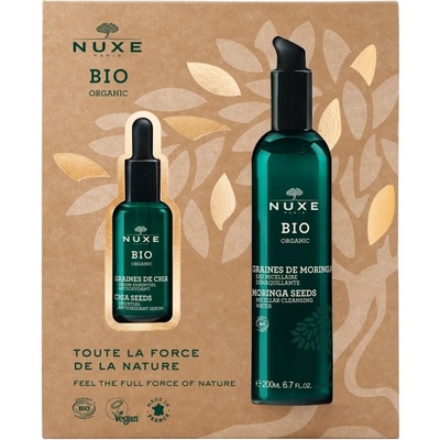 Nuxe Bio Organic Nuxe Bio Organic antioxidačné sérum pre všetky typy pleti 30 ml + Nuxe Bio Organic čistiaca micelárna voda 3v1 200 ml