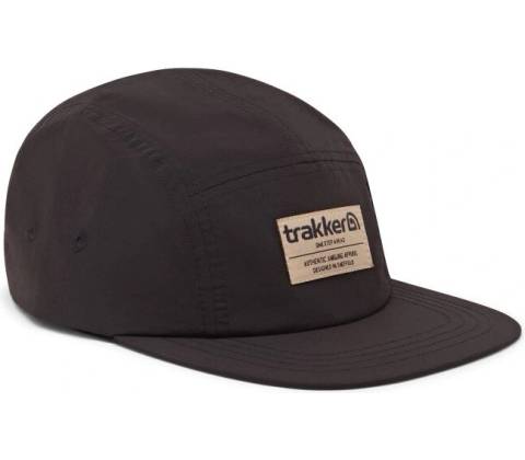 Trakker 5 Panel Black Cap