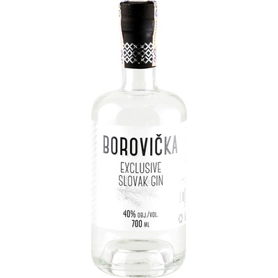 Fine Destillery Borovička 40% 0,7 l (čistá fľaša)