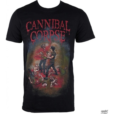 Plastic Head tričko metal Cannibal Corpse Chainsaw čierna