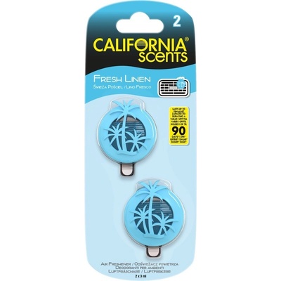 California Scents Mini Diffuser Fresh Linen
