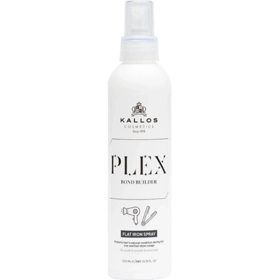 Kallos Plex Bond Builder Flat Iron sprej s proteínovým a peptidovým komplexom 200 ml