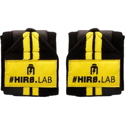 Hero. Lab Hero Wrist Wraps | Black & Yellow