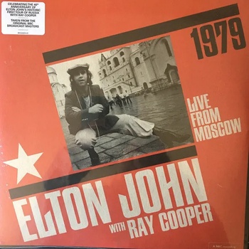 Image 1 of Elton John - Live From Moscow-Black (2 LP) (0602577142956)