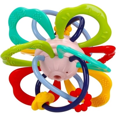 BamBam Guľa Hrýzatko/hrkálka kvet 12cm