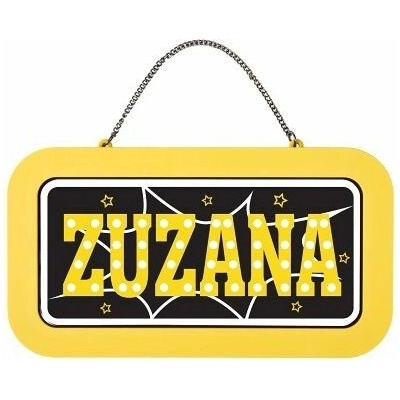ALBI Neonová cedulka se jménem - Zuzana
