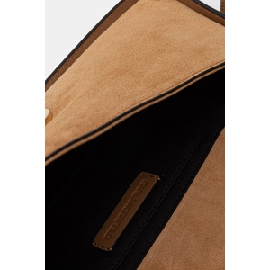 KARL LAGERFELD чанта тип багета дамска от велур K/SIGNATURE (B3W30025)