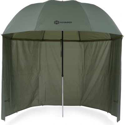 Mivardi Deštník PVC 250 cm Green s bočnicemi