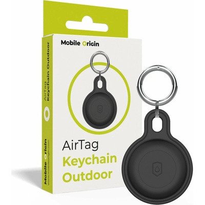 Mobile Origin AirTag kľúčenka Čierna FRL-ATOD-BLK