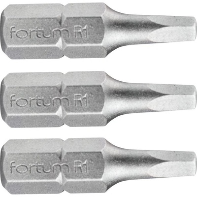 Fortum hrot čtverec sada 3ks SQ 1x25mm S2 4741601