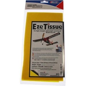 Deluxe Materials Eze Tissue хартия за покриване 14g/m2 75x50cm жълт (5бр)