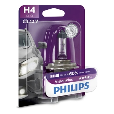 Philips Крушка, фар philips h4, 12v, 60/55w, 1 бр