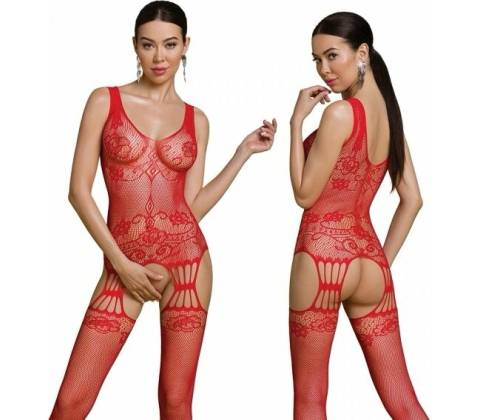 Passion ECO Bodystocking BS009 Red