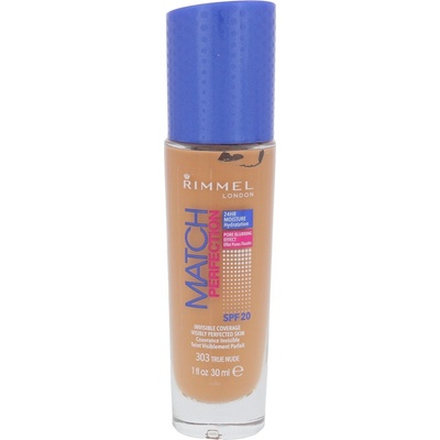 Rimmel London Match Perfection SPF20 tekutý make-up 303 True Nude 30 ml