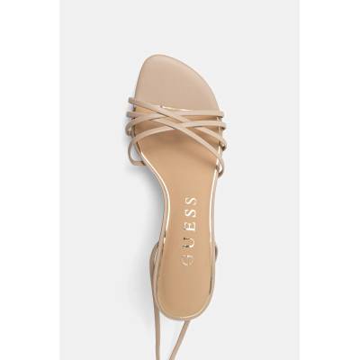 Guess сандали с тънък ток GARSIE (FLJGAE.ELE03.CREAM)