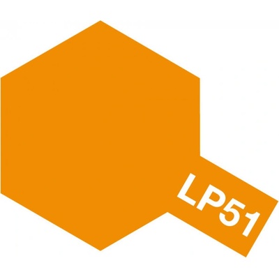 Tamiya Farba Lacquer LP-51 Pure Orange 10 ml