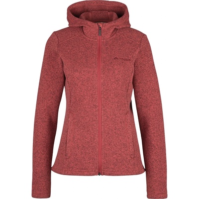 Vaude Дамско поларено яке Vaude Women's Aland Hooded Jacket Fleece jacket - Brick - размер 38 (EU) (105-3447-1013)