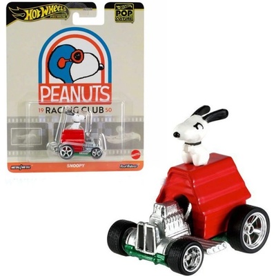Mattel Hot Wheels Premium Pop Culture Peanuts Racing Club Snoopy