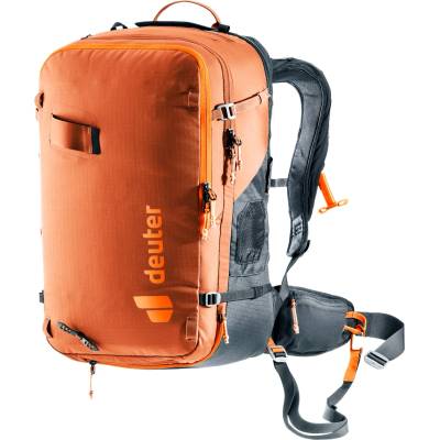 Deuter Лавинна раница с въздушна възглавница Deuter Alproof 32 Avalanche airbag - Chestnut / Black - размер One Size (502-6720-0211)