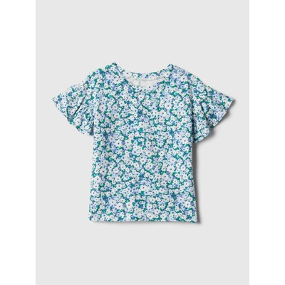 GAP 854836-07 dětské vzorované tričko modrá