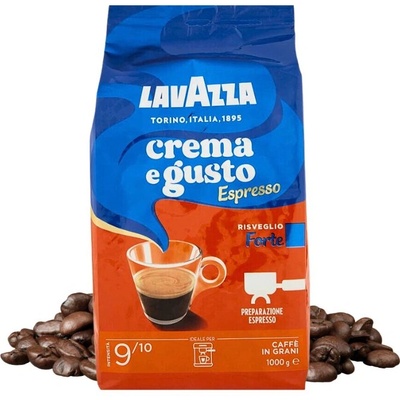 LAVAZZA Crema e Gusto Forte кафе на зърна 1 kg
