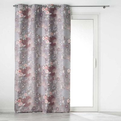 douceur d'intérieur Сива затъмняваща завеса от микрофибър 135x260 cm Yokahama - douceur d'intérieur (1609831)