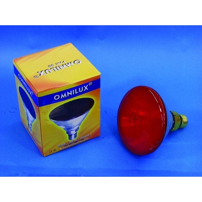 Omnilux PAR 38 230V/80W FL E27 červená