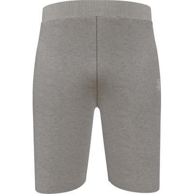SikSilk Поларени къси панталони SikSilk Men's Fleece Jogger Shorts - Grey Marl
