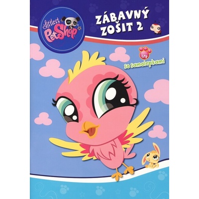 Littlest Pet Shop zábavný zošit so samolepkami II