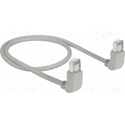 Delock 83510 RJ45 Cat.5e SFTP pravoúhlý / pravoúhlý, 0,5m