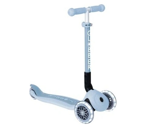 Globber Junior foldable lights ecologic modrá