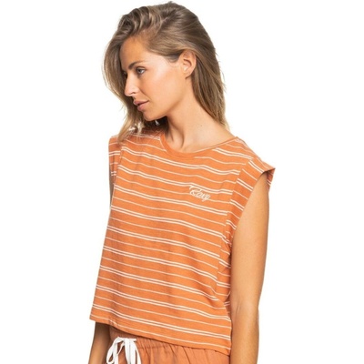 Roxy COLORFUL RAIN TEE Sunburst Horizon Stripe