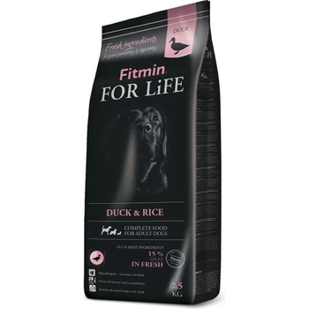 Fitmin кучешка За Живот Патешко & Ориз 2, 5 кг