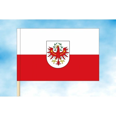 LIBEA, s.r.o. Tyrolsko vlajka Rozměr: 30×45 cm, Uchycení: Návlek na žerď