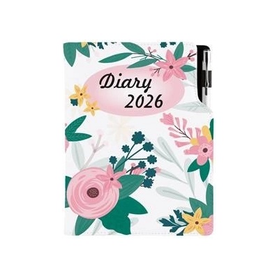Design B5 týdenní 2026 Květiny