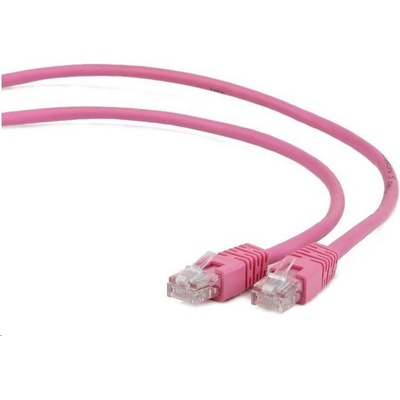 Gembird PP12-0.5M/RO UTP Cat5e Patch, 0,5m, růžový