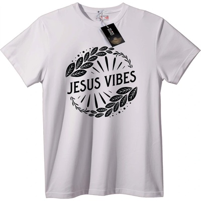 NOONEBRAND Тениска Jesus Lives - L, Black