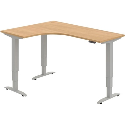 OFFICE PRO s.r.o. HOBIS trigon elektr.staviteľný stôl pamäť.ovlád. - MST 3M 60 P, dub
