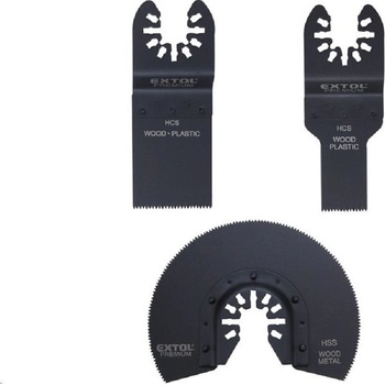 Extol Premium nářadí multifunkční, sada 3ks, na dřevo 8803823