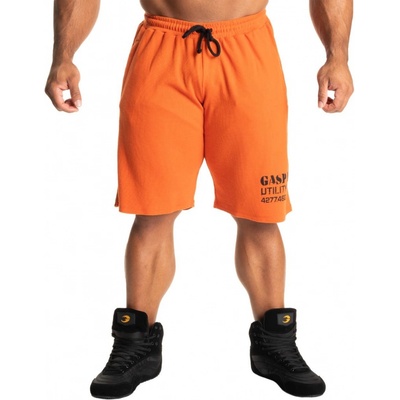 Gasp THERMAL shorts FLAME pánské sportovní šortky Gasp oranžové