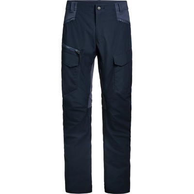 Lundhags Мъжки туристически панталон Lundhags Fulu Cargo Strech Hybrid Pant Walking trousers - Deep Blue - размер 54 (EU) (010-0903-0415)