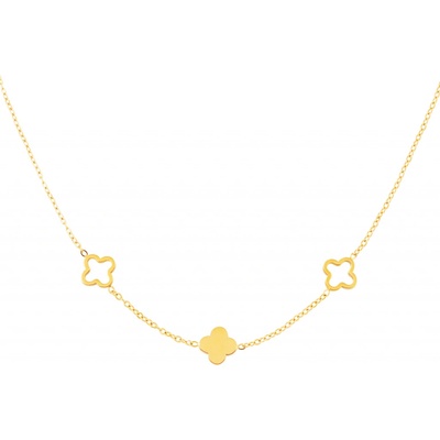 Ornamenti Pozlacený figures clover gold OOR300065